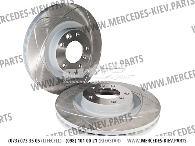 A4634210412 Mercedes Tarcza hamulcowa przednia