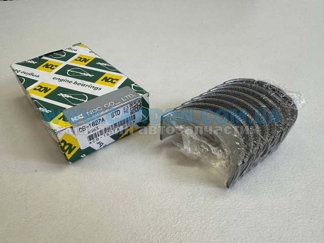 Panewki korbowodowe wału korbowego, zestaw, standardowe (STD) NDC CB1827ASTD