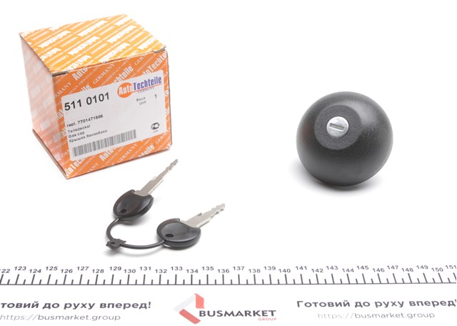 Korek wlewu paliwa Autotechteile 5110101 cena, od 17,24 USD