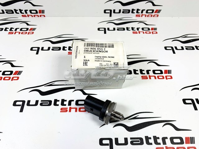 Czujnik ciśnienia paliwa VAG 06J906051C cena, od 92,20 USD