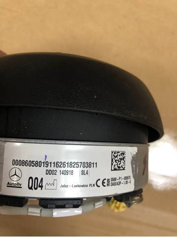 Poduszka powietrzna (Airbag) kierowcy 0008605801 Mercedes