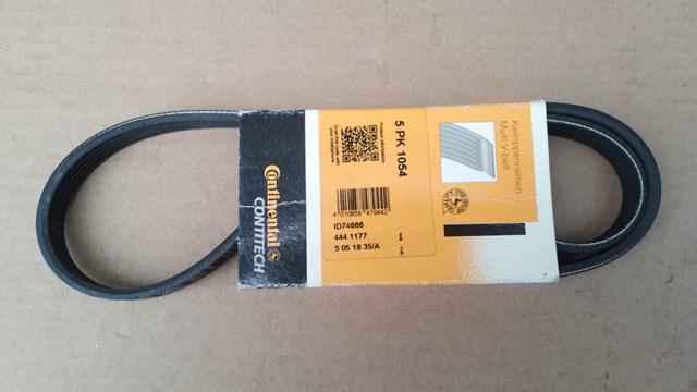 Pas napędowy mechanizmów Continental/Siemens 5PK1054 cena, od 15,18 USD