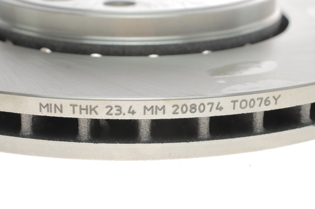 208074 Solgy Tarcza hamulcowa przednia