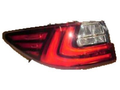 Lampa zespolona tylna lewa zewnętrzna Toyota 8156133740