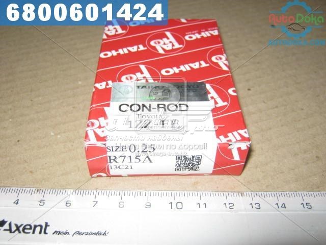 Do koszyka R715A025 Taiho Panewki korbowodowe wału korbowego, zestaw, 1. naprawa (+0,25)