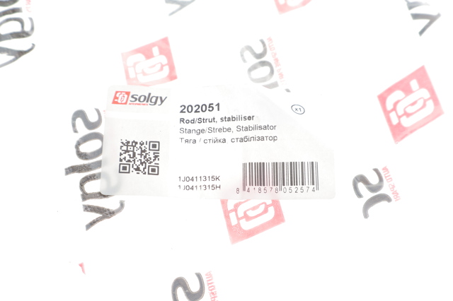 Łącznik stabilizatora przedniego Solgy 202051 cena, od 10,72 USD