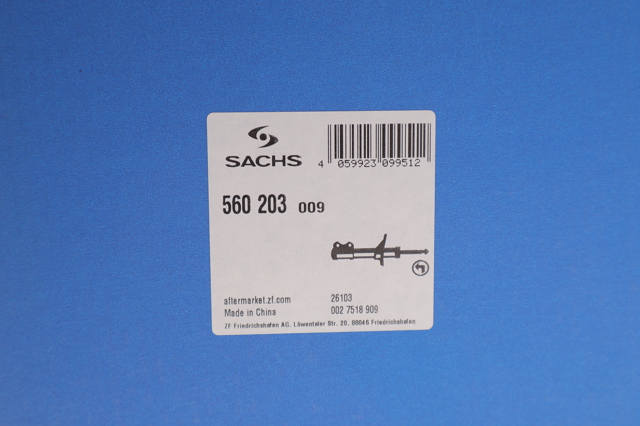 Amortyzator przedni lewy 560203 Sachs