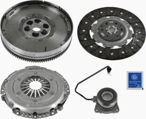 Zestaw sprzęgła (3 części) 2290601076 Sachs