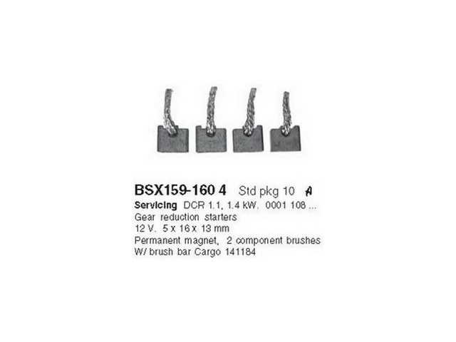Do koszyka BSX1591604 Cargo Szczotka rozrusznika