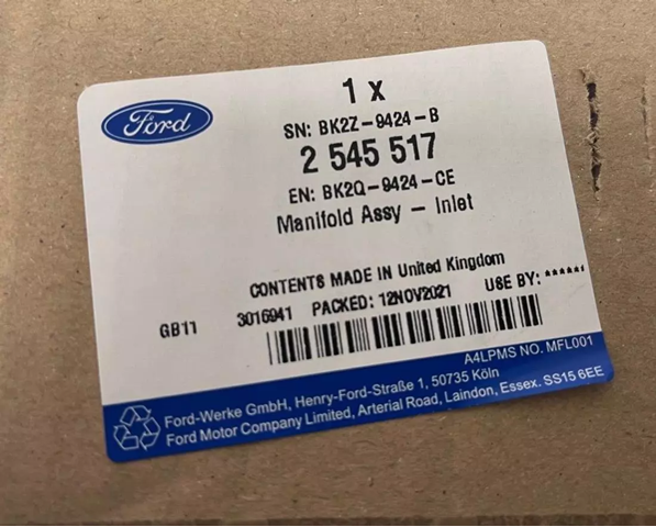 Kolektor ssący Ford 2545517 cena, od 141,17 USD