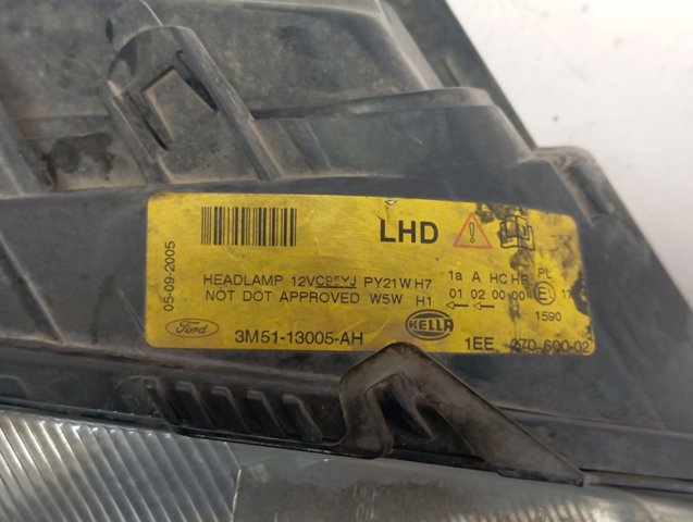 Reflektor lewy Ford 3M5113006AH cena, od 61,25 USD