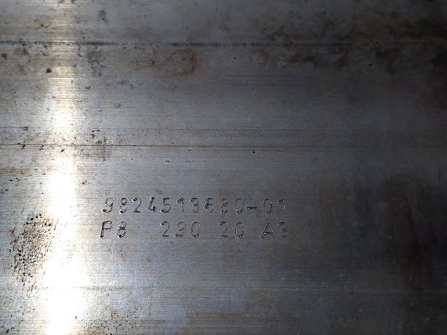 9824513680 Peugeot/Citroen Osłona chłodnicy dolna (panel mocowania reflektorów)
