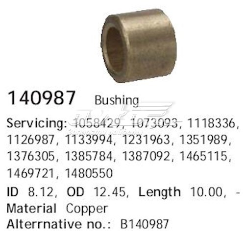 Do koszyka 97BB11000BC Ford Rozrusznik