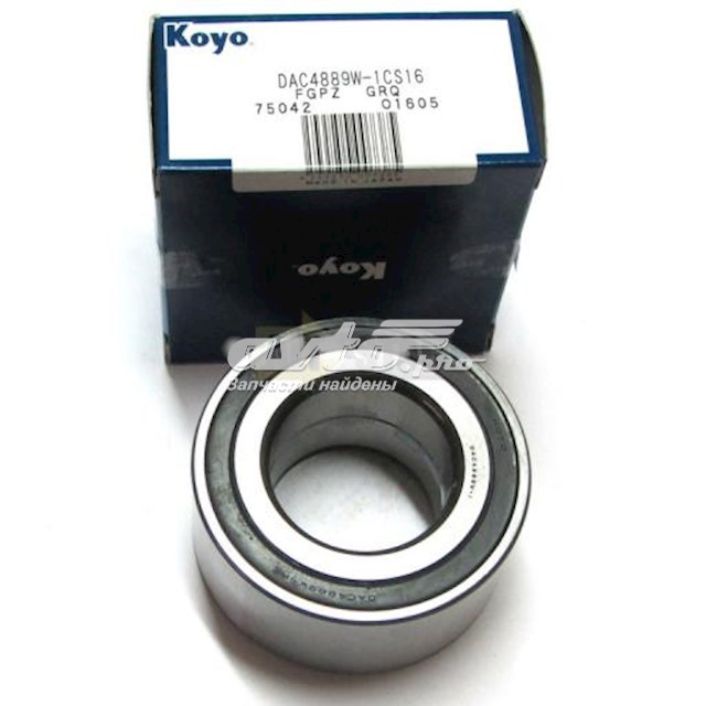 Lożysko półosi mostu tylnego DAC4889W1CS16 Koyo