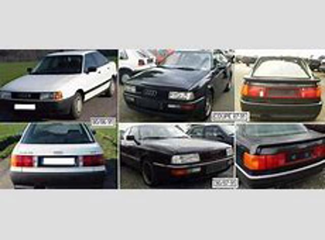 Nadkole błotnika przedniego lewe do Audi 90 B3 89, 89Q, 8A