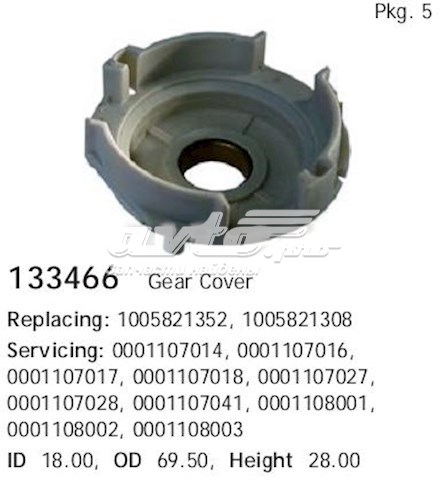 Zestaw naprawczy rozrusznika Cargo 133466 cena, od 4,69 USD