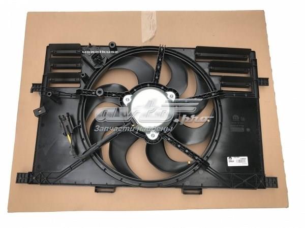 Dyfuzor chłodnicy, w komplecie z silnikiem i wirnikiem Chrysler 68363855AA cena, od 351,51 USD