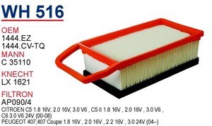 Do koszyka WH516 Wunder Filtr powietrza