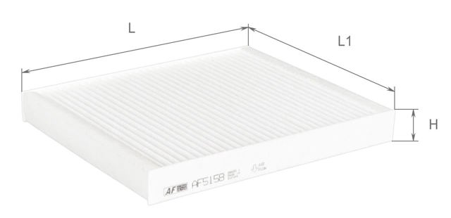 Filtr kabiny AF5158 Alpha Filter