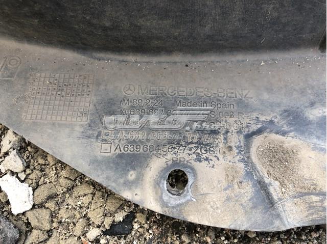 Do koszyka 6396843377 Mercedes Nadkole błotnika przedniego prawe