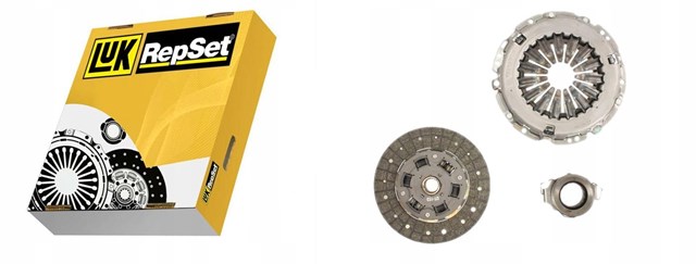 Do koszyka 624314260 LUK Zestaw sprzęgła (3 części)