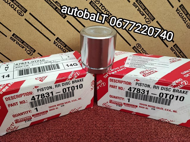 478310T010 Toyota Tłoczek zacisku hamulca tylnego