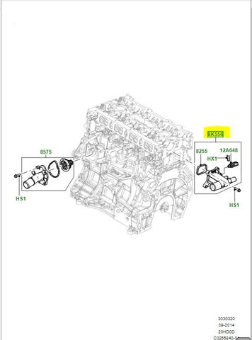 Kołnierz układu chłodzenia (trójnik) Land Rover Freelander II SUV (L359) (2006 - 2014) cena, od 42,38 USD