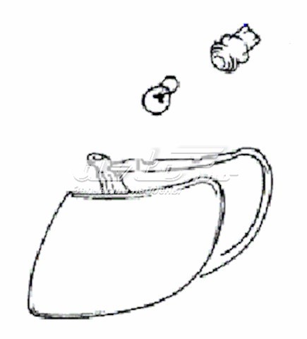 Kierunkowskaz lewy do Hyundai H-1 STAREX Starex A1