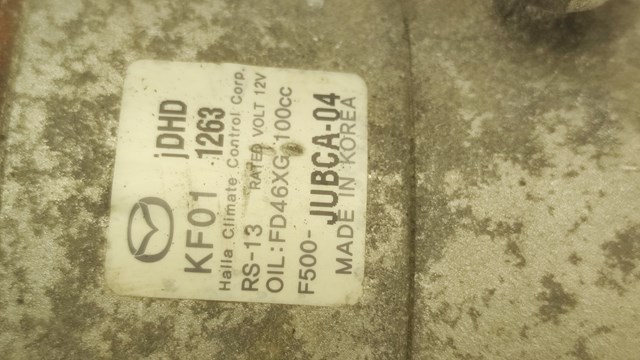 KF0161450A Mazda Sprężarka klimatyzacji