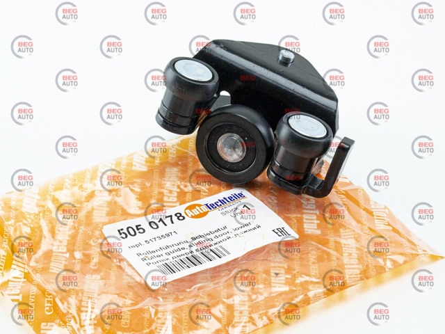 5050178 Autotechteile Rolka drzwi bocznych (przesuwnych) prawa dolna