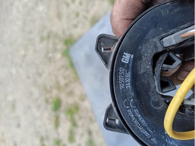 90507512 General Motors Pierścień kontaktowy AIRBAG, taśma kierownicy