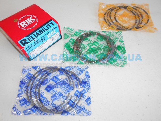 Do koszyka 28785050 Riken Pierścienie tłokowe komplet na silnik, 2. naprawa (+0,50)