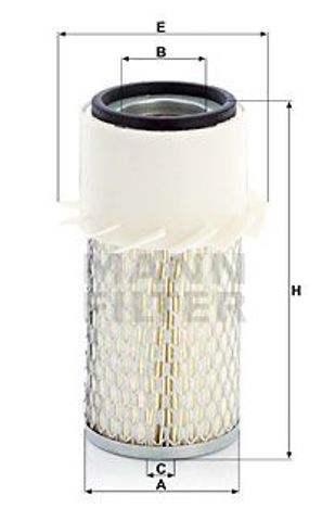 Filtr powietrza Mann-Filter C934X cena, od 26,18 USD