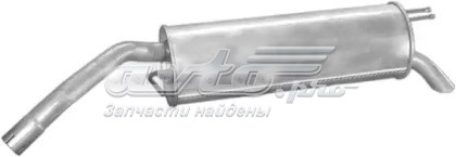 Tłumik, tylna część Polmostrow 07424