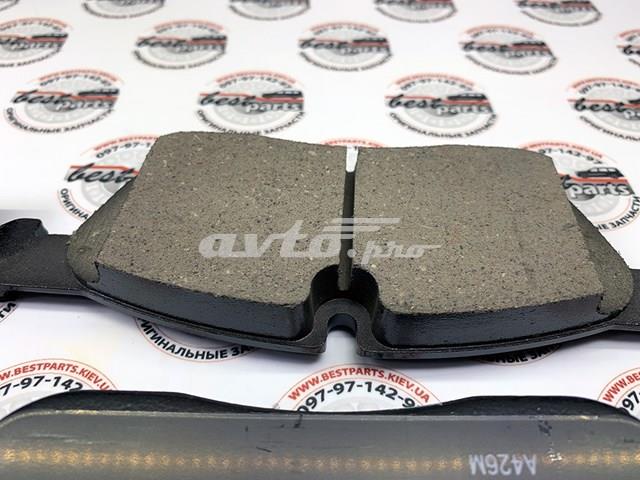 Klocki hamulcowe przednie tarczowe LR160438 Land Rover