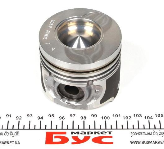 Tłok, komplet do jednego cylindru, STD 120A10538R Renault (RVI)