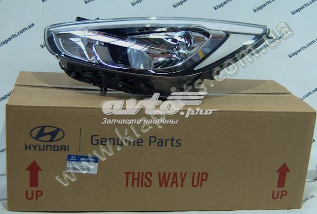 Reflektor lewy do Hyundai Accent IV SB