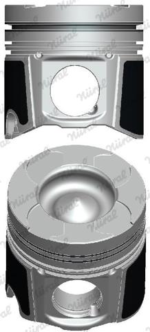 8713750030 Nural Tłok, komplet do jednego cylindru, STD