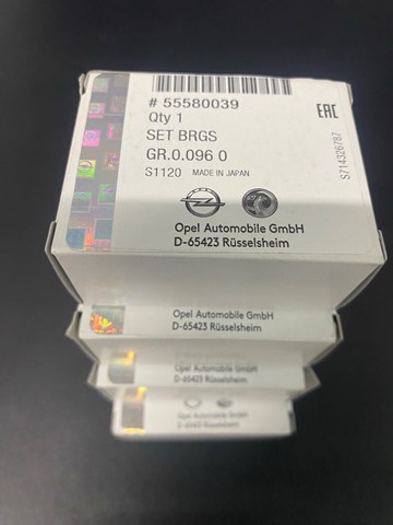 Do koszyka 55580039 General Motors Panewki korbowodowe wału korbowego, zestaw, standardowe (STD)