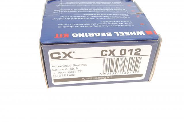 Łożysko piasty przedniej CX012 CX/Complex