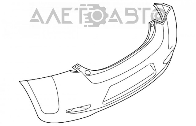 Zderzak tylny FPS FP5034950 cena, od 322,05 USD