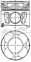 Tłok, komplet do jednego cylindru, STD Nural 8713750030 cena, od 119,01 USD