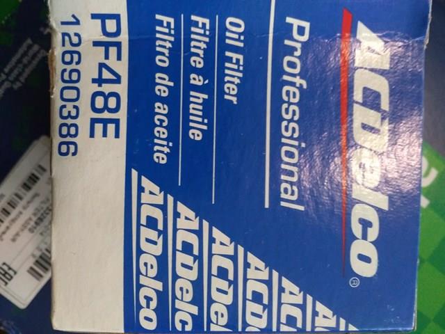 Filtr oleju AC Delco PF48E cena, od 8,81 USD