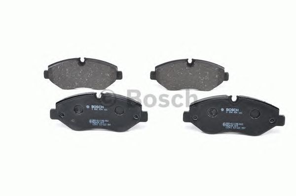 Do koszyka 986494121 Bosch Klocki hamulcowe przednie tarczowe