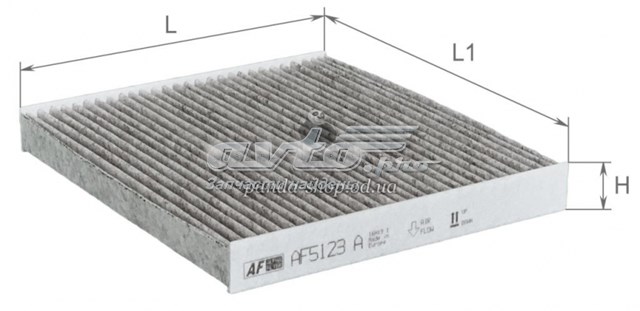 Do koszyka AF5123A Alpha Filter Filtr kabiny