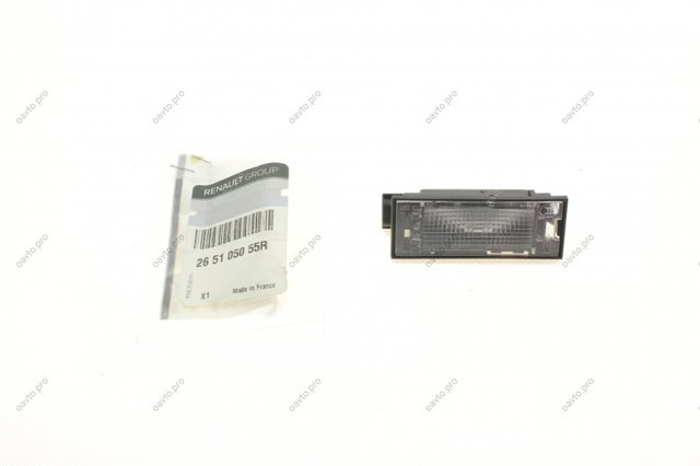 Lampa oświetlenia tylnej tablicy rejestracyjnej 265105055R Renault (RVI)