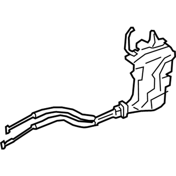 Zamek drzwi przednich lewych do Hyundai Santa Fe IV TM, TMA