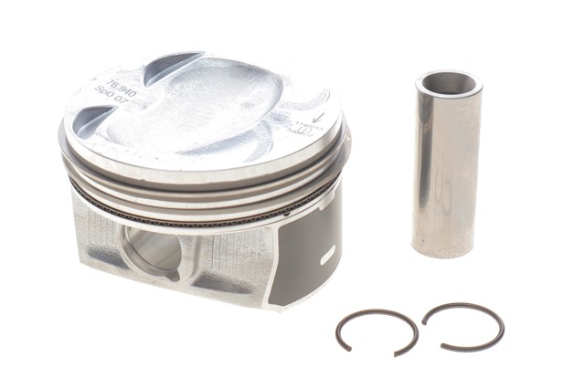 Do koszyka 028PI00117002 Mahle Original Tłok, komplet na 1 cylinder, 2. naprawa (+0,50)