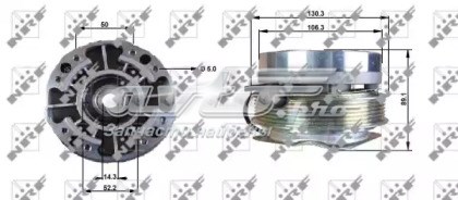 Sprzęgło wiskotyczne wentylatora chłodzenia Fast FT45632 cena, od 183,24 USD