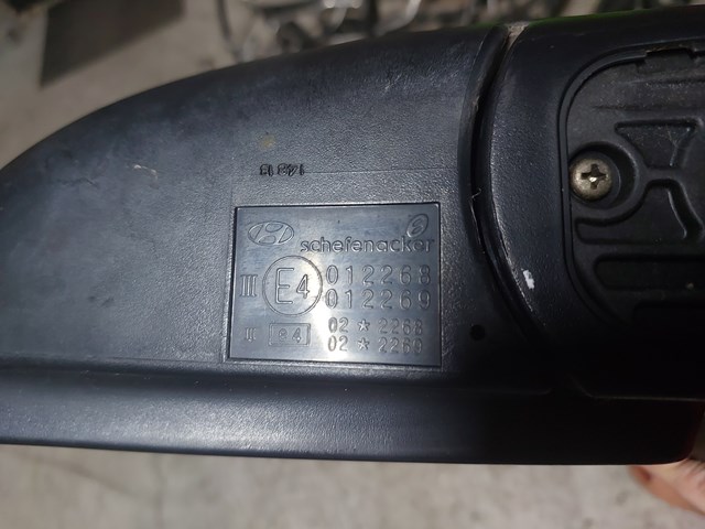 Do koszyka 012268 Hyundai/Kia Lusterko wsteczne prawe